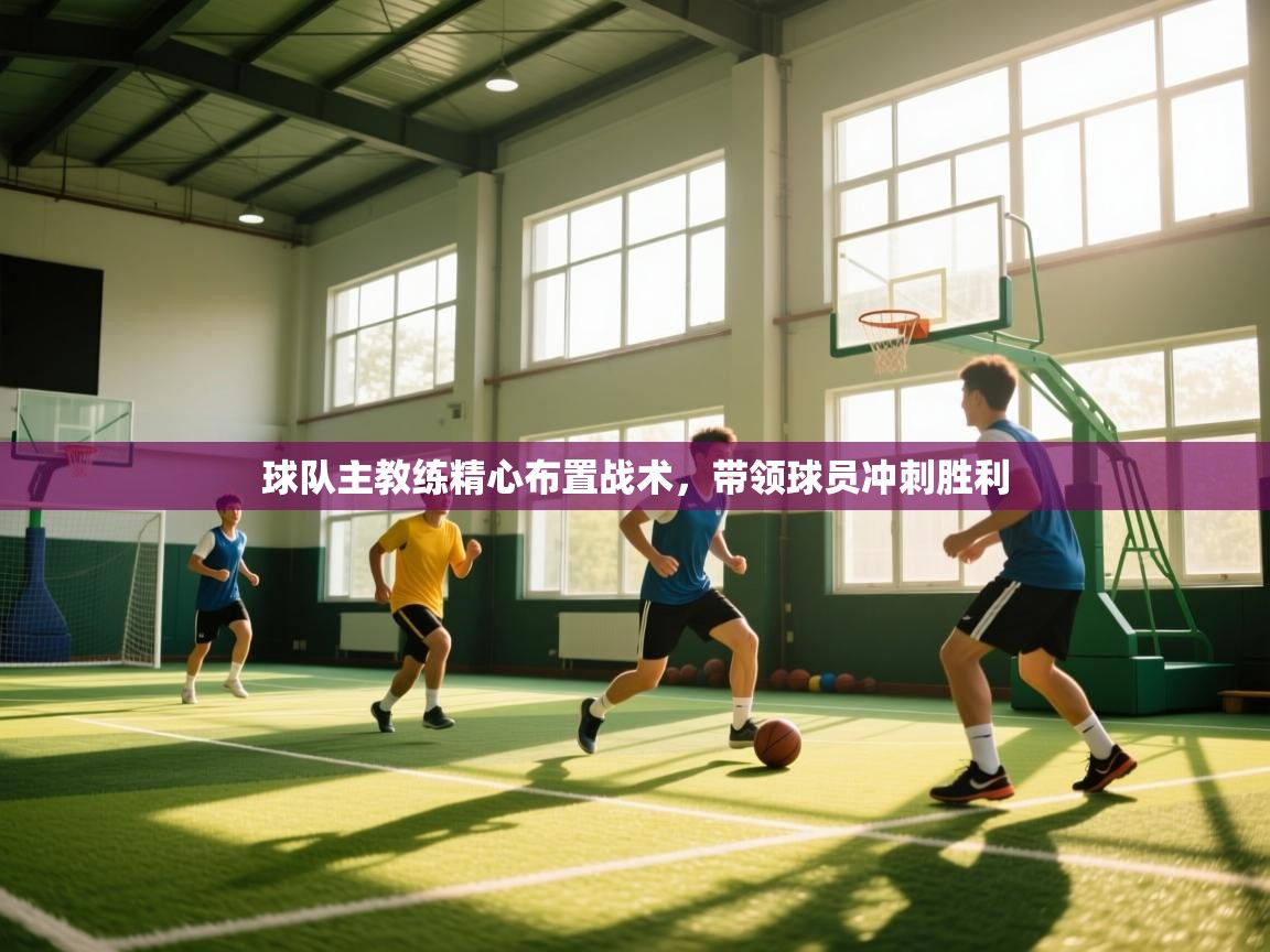 球队主教练精心布置战术，带领球员冲刺胜利  第2张